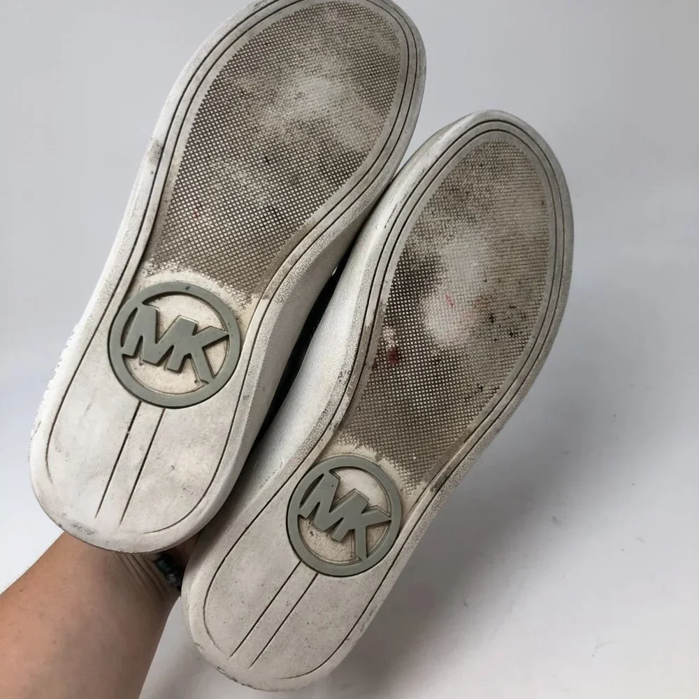 MICHAEL Michael Kors Ivy Sage Pewter Quilted Shoes